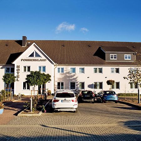 Hotel Pommernland Anklam Bagian luar foto