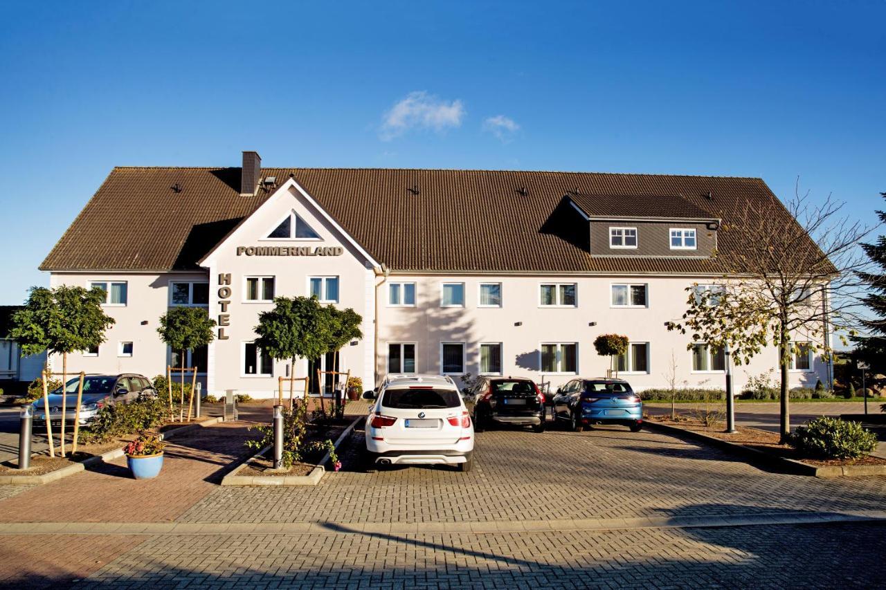Hotel Pommernland Anklam Bagian luar foto